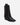 Botas Vaqueras Media Caña Cuero Mujer Aintza Negro Carmela