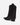 Botas Vaqueras Media Caña Cuero Mujer Aintza Negro Carmela