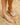 Sandalias Planas Mujer Cuero Trenzado Aitana Dorado Carmela