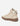 Zapatillas Urbanas Caña Alta Cuero Tachas Mujer Alyse Blanco Carmela