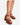 Sandalias Plataforma Mujer Cuero Trenzado Amaia Camel Carmela