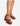 Sandalias Plataforma Mujer Cuero Trenzado Amaia Camel Carmela