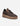 Zapatillas Urbanas Cuero Mujer Aurelie Animal Print Café Poelman