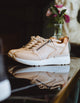 Zapatillas Urbanas Cuero Mujer Berta Beige Carmela