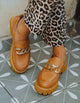 Mocasines Chunky Mujer Cuero Cecilia Camel Carmela