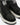 Zapatillas Urbanas Caña Alta Mujer Cuero Clarice Negro Bullboxer