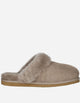 Pantuflas Mujer Cuero Clem Gris Bullboxer