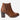 Botines Taco Cuero Mujer Consue Camel Carmela