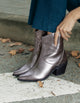 Botines Cuero Mujer Consuelo Gris Carmela
