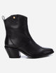 Botines Cuero Mujer Consuelo Negro Carmela