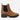 Botines Chelsea Cuero Mujer Doris Camel Carmela