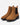 Botines Chelsea Cuero Mujer Doris Camel Carmela