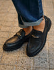 Mocasines Mujer Cuero Edena Negro Bullboxer