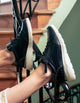 Zapatillas Urbanas Cuero Mujer Efa Negro Carmela
