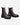 Botines Chelsea Cuero Mujer Elin Café Bullboxer
