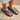 Sandalias Planas Mujer Cuero Trenzado Ellinor Negro Bullboxer