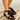 Sandalias Planas Mujer Cuero Animal Print Estela Negro Carmela
