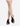 Sandalias Planas Mujer Cuero Animal Print Estela Negro Carmela
