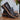 Mocasines Chunky Mujer Cuero Eugenia Negro Carmela