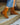 Botas Vaqueras Media Caña Cuero Mujer Flor Camel Carmela