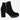 Botines Cuero Mujer Fran Negro Carmela