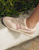 Zapatillas Urbanas Mujer Ecocuero y Textil Helmi Rosado Bullboxer