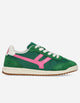 Zapatillas Urbanas Mujer Ecocuero y Textil Helmi Verde Bullboxer