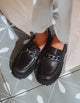 Mocasín Cuero Mujer Ines Negro Carmela