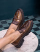 Mocasines Charol Mujer Iona Taupé Carmela