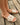Sandalias Planas Mujer Cuero Trenzado Isadora Dorado Carmela