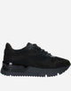 Zapatillas Urbanas Cuero Mujer Justine Negro Bullboxer