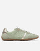 Zapatillas Urbanas Mujer Cuero Kali Verde Carmela