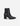 Botines Taco Mujer Lana Negro Poelman