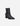 Botines Taco Mujer Lana Negro Poelman