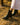 Botines Taco Mujer Lana Negro Poelman