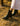 Botines Taco Mujer Lana Negro Poelman