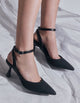 Zapatos Taco Mujer Linde Negro Bullboxer