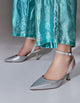 Zapatos Taco Mujer Linde Plata Bullboxer