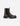 Botines Chelsea Cuero Mujer Maisie Negro Con Animal Print Bullboxer