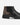 Botines Chelsea Cuero Mujer Maisie Negro Con Animal Print Bullboxer