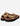 Sandalias Mujer Cuero Gamuza Animal Print Melisa Camel Carmela