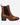 Botines Chelsea Taco Cuero Mujer Mercedes Camel Carmela