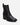 Botines Chelsea Taco Cuero Mujer Mercedes Negro Carmela