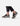 Zapatillas Chunky Mujer Cuero Mercy Negro Bullboxer
