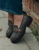 Mocasín Cuero Mujer Nerea Verde Carmela