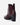Botines Taco Cuero Mujer Orquidea Burdeos Carmela
