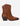 Botas Vaqueras Media Caña Taco Cuero Mujer Patrizia Camel Carmela