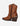 Botas Vaqueras Media Caña Taco Cuero Mujer Patrizia Camel Carmela