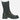 Botas Chelsea Media Caña Cuero Mujer Prissy Negro Bullboxer