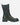Botas Chelsea Media Caña Cuero Mujer Prissy Negro Bullboxer